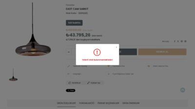 Ünlü komedyen Cem Yılmaz, sipariş ettiği 43 bin TL'lik lambanın