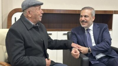 Dışişleri Bakanı Sn.Hakan Fidan, 15 Temmuz'da şehit olan Ömer Halisdemir'in