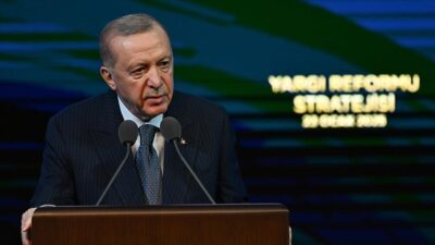 Cumhurbaşkanı Recep Tayyip Erdoğan, "Hukukun üstünlüğünü esas alan Yeni Strateji