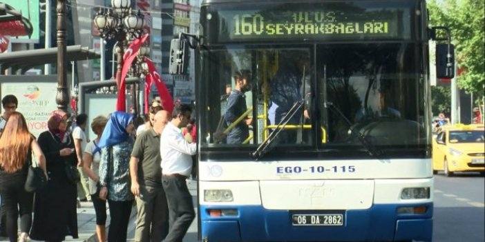 Ankara'da toplu ulaşım ücretlerine 16 Şubat Pazar gününden itibaren geçerli
