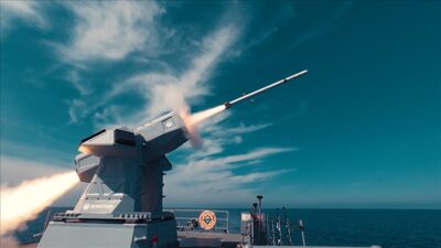 ROKETSAN'ın milli ve yerli imkanlarla geliştirdiği LEVENT yakın hava savunma