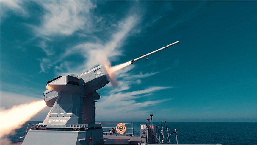 ROKETSAN'ın milli ve yerli imkanlarla geliştirdiği LEVENT yakın hava savunma