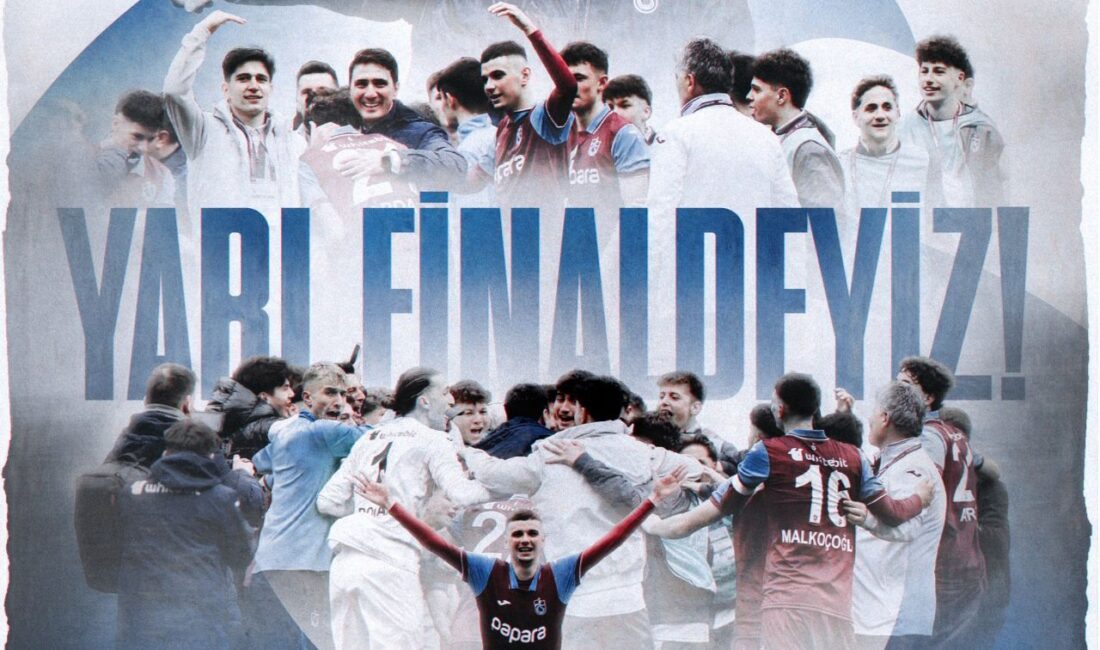 Trabzonspor U19 takımı, UEFA Gençlik Ligi çeyrek final mücadelesinde Inter’i