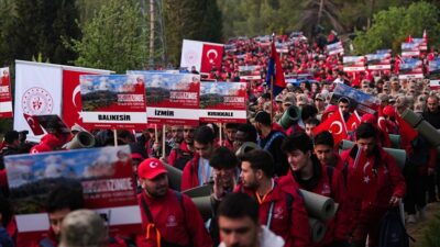 Çanakkale Kara Savaşları'nın 110. yılı anma törenleri kapsamında, Gençlik ve