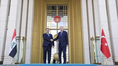 Cumhurbaşkanı Recep Tayyip Erdoğan, Türkiye'yi ziyaret eden Irak Başbakanı Muhammed