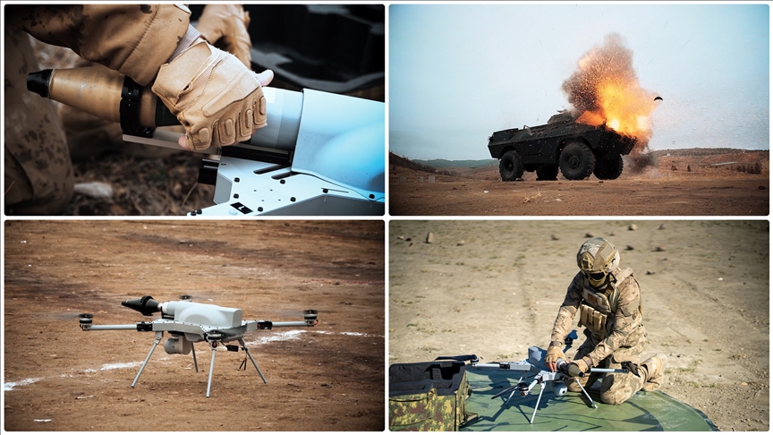 STM tarafından geliştirilen zırh delici harp başlıklı KARGU İHA, ilk