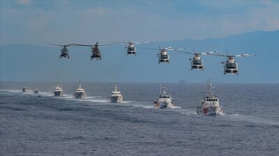 Anadolu Yıldızı 2025 Müşterek Arama Kurtarma Tatbikatı'nın Ege Denizi'nin uluslararası