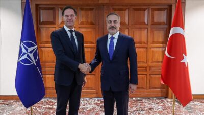 Dışişleri Bakanı Hakan Fidan, NATO Genel Sekreteri Mark Rutte ile