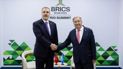 Dışişleri Bakanı Hakan Fidan, Brezilya'nın Rio de Janeiro kentinde düzenlenen