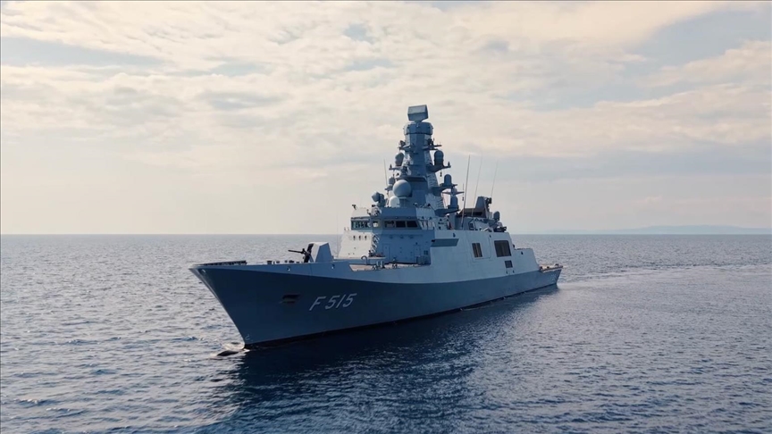 Milli Savunma Bakanlığı (MSB), TCG İstanbul fırkateyninden gerçekleşen fiili atış