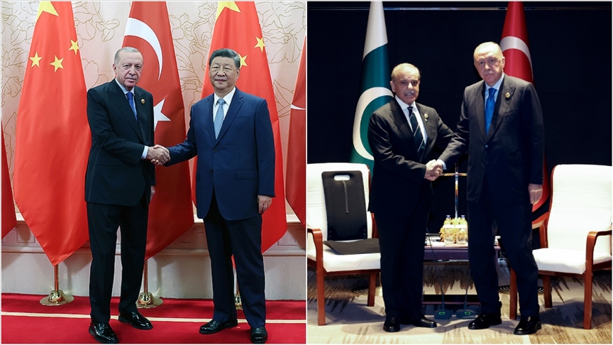 Cumhurbaşkanı Erdoğan, ŞİÖ'nün 25. Devlet Başkanları Konseyi Zirvesi için bulunduğu