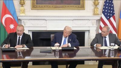 Azerbaycan Cumhurbaşkanı İlham Aliyev ile Ermenistan Başbakanı Nikol Paşinyan, ABD