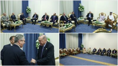 Cumhurbaşkanı Erdoğan’dan “Barış için Şarm El-Şeyh Zirvesi” kapsamında diplomasi trafiği