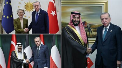 Cumhurbaşkanı Erdoğan, Suudi Arabistan Veliaht Prensi Muhammed bin Selman, Kuveyt