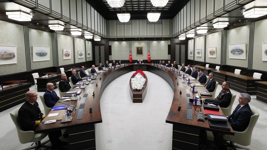 MGK Bildirisinde, (Terörsüz Türkiye) çevremizdeki savaş, çatışma ve tahriklerin süreci