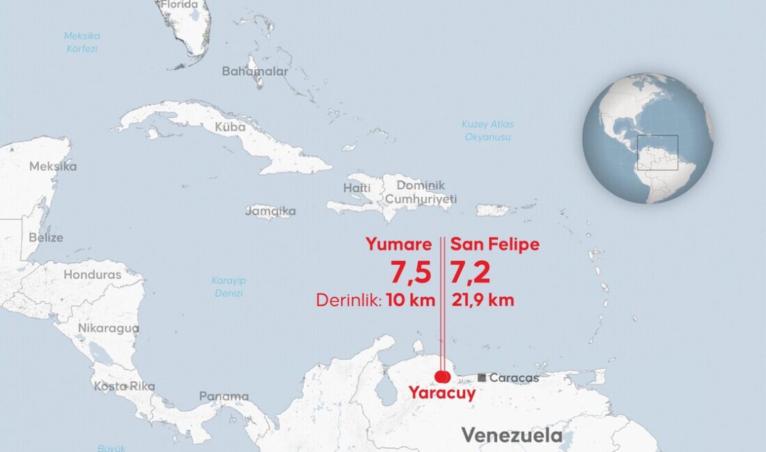 Venezuela Geçici Devlet Başkanı Delcy Rodriguez, ülkedeki depremlerde 32 kişinin