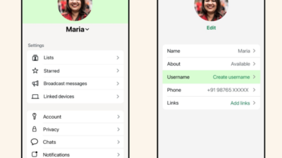 WhatsApp’ta Telefon Numarası Yerine Kullanıcı Adı Dönemi Başladı 
