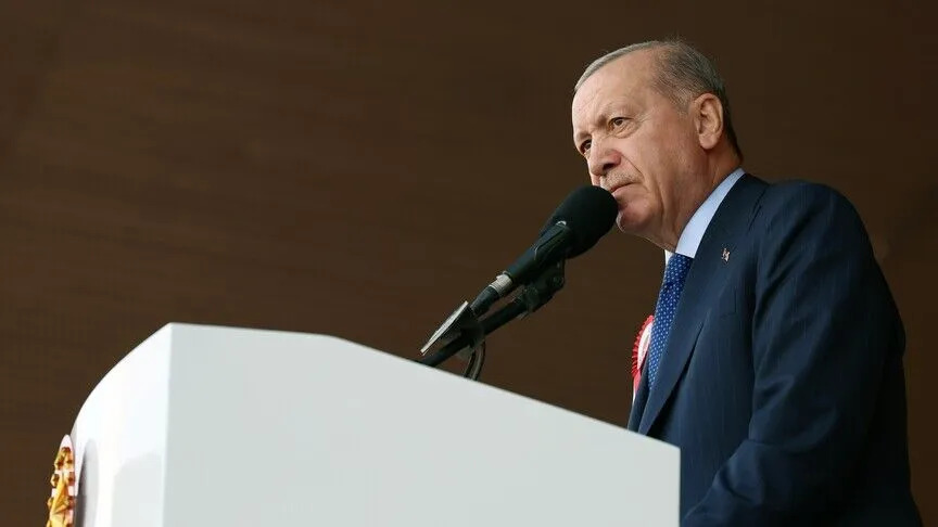 Cumhurbaşkanı Erdoğan, "Ordumuz bugün en güçlü dönemini yaşıyor. Milli Savunma