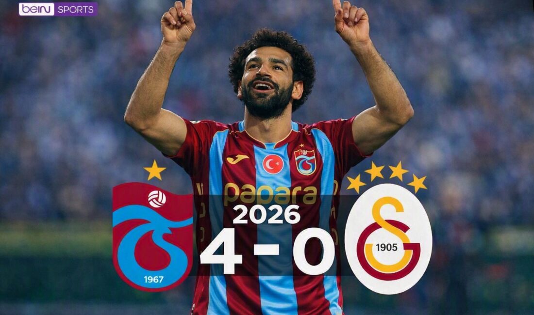 Trabzonspor, Süper Lig'in 6. haftasında evinde Galatasaray'ı 4-0'lık skorla mağlup