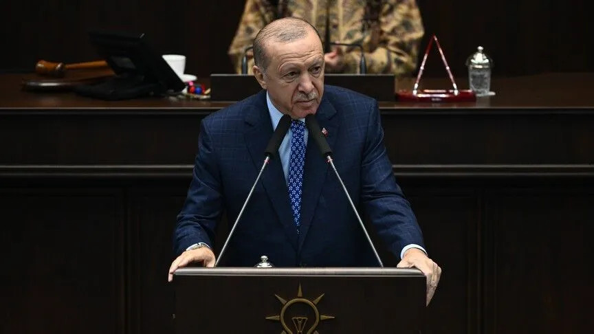 Cumhurbaşkanı ve AK Parti Genel Başkanı Recep Tayyip Erdoğan, fon
