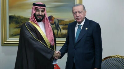 Cumhurbaşkanı Erdoğan, Suudi Arabistan Veliaht Prensi Muhammed bin Selman ile