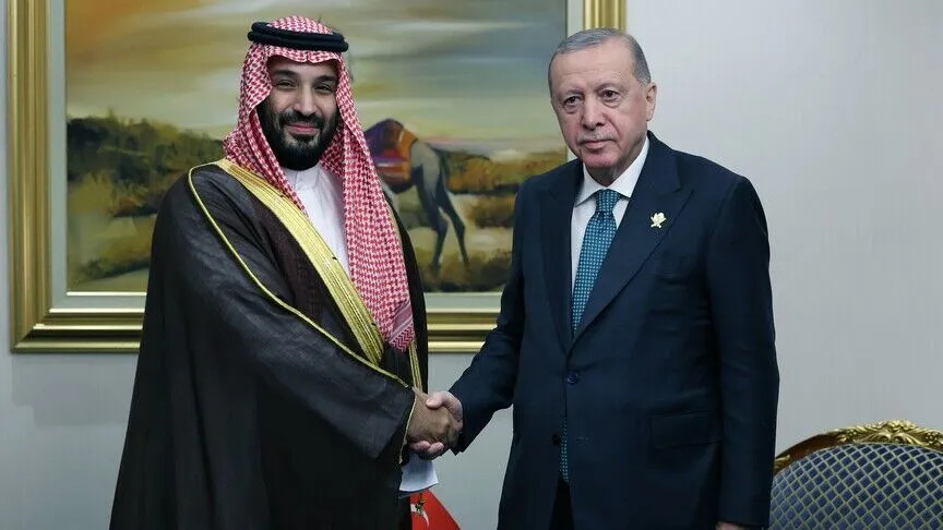 Cumhurbaşkanı Erdoğan, Suudi Arabistan Veliaht Prensi Muhammed bin Selman ile