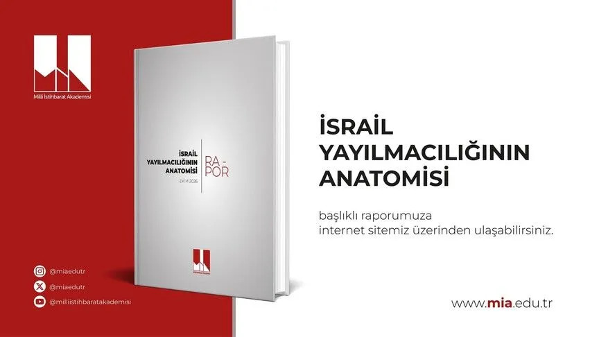 Milli İstihbarat Akademisi (MİA) tarafından hazırlanan, "İsrail Yayılmacılığının Anatomisi" başlıklı