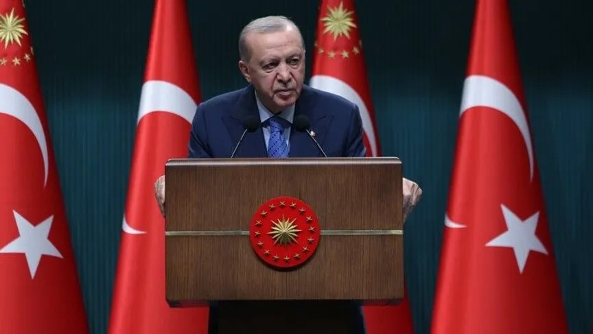 Cumhurbaşkanı Erdoğan, "Siyasette de dış politikada da tek pusulamız Türkiye'nin